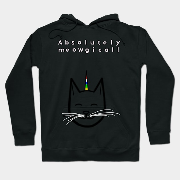 Absolutely meowgical! Hoodie by LoveLynx